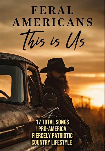 PREVIEW: The album, This is Us by Feral Americans just dropped. 17 tracks, fiercely patriotic and that country life. Catch the full run—playlist live now. #CountryMusic #OutlawCountry #NewAlbum #Patriotic #merica