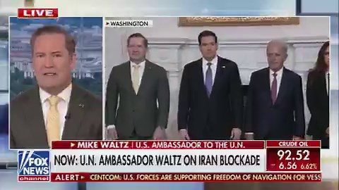 That is a big statement.U.S. Ambassador to the United Nations Mike Waltz says the Iran talks with the Trump administration are the highest-level negotiations ever held between the two sides.What was telling is who the regime brought with them to the last round of talks. WALTZ: “Well, we have to remember, Sandra, this is the highest level talks ever between the Iranian regime and the United States.”“They came. They were direct, which the previous ayatollah had absolutely refused to do.”“And it se