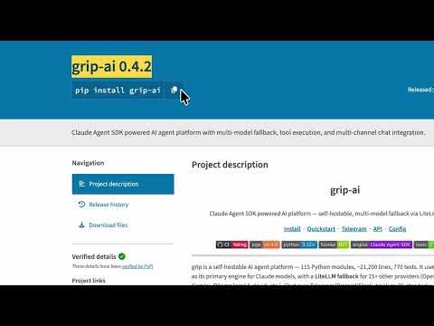 OpenClaw Alternative? Install Grip‑AI in 5 Minutes (Ubuntu Guide)