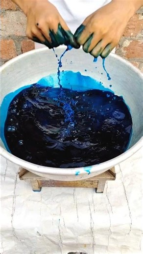 DIY Tutorial saree multi colour ✨ #tiedye #craft #crazy