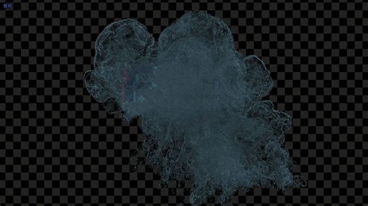 houdini气泡上升素材解算渲染hip bubbles