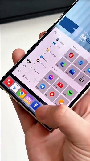Windows on Samsung Galaxy phone!