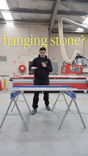 6.3K views · 32 reactions | Hanging stone upside down! - Cement sheet - Steel sections to reduce deflection - Timber blocks if pins are required for a mechanical fixing | Plot Joinery | Facebook