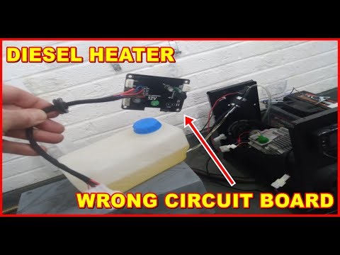 DIESEL HEATER Replace circuit Board Mother Chinese Kerosene Oil Life Waste error code e-3 e-6 Van