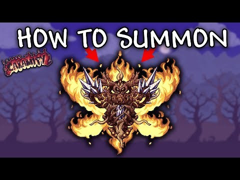 How to Summon PROVIDENCE THE PROFANED GODDESS in Terraria Calamity Mod