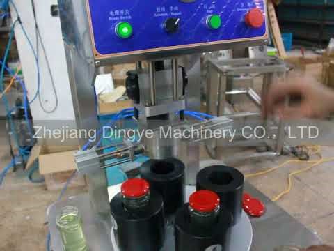 BZX-65 Semi-Auto Vacuum Capping Machine | Perfect Seal for Glass Bottles! 🧊🔁