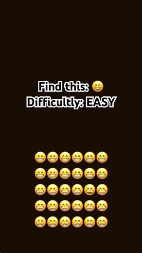 Find the emoji #easy #quick #emoji #😄