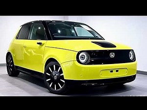 Honda E Prototype – Futuristic Electric City Car with Smart Technology