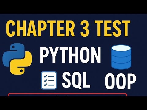 Python Lists, Tuples, File Writing, OOP, Normalization & SQL Test Prep