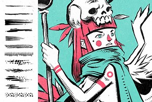 Using Frankentoon's Octopus Pack for Affinity Designer