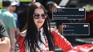 “Can we never let Amber Balcaen race in a stock car ever again?”: NASCAR fans call out ARCA driver after causing a crash at Daytona