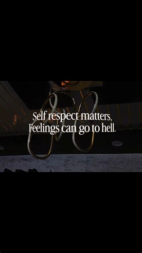 Always Keep this in your mind that your Self respect matters, and Feelings can go to hll #shorts