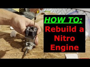How to: Clean and Rebuild a RC Nitro Engine