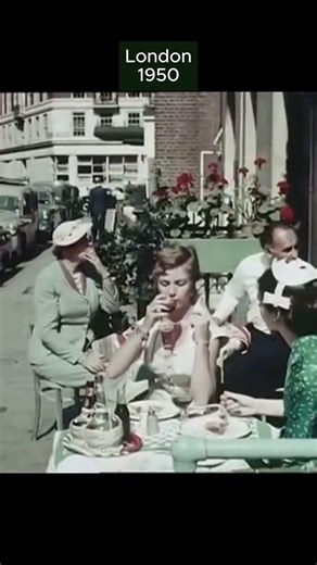 London in 1950 | Colorized Footage #colorized #history