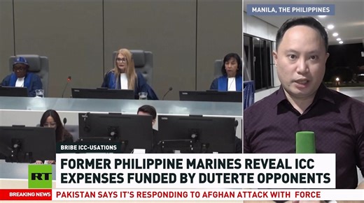 Folks, WATCH RT International's Special Coverage on the ICC Alleged Bribery Story on the Case Against President Rodrigo Duterte. Please feel free to share. #iccconfirmationhearing #Duterte #realtalk #RealLife | Anna Malindog-Uy