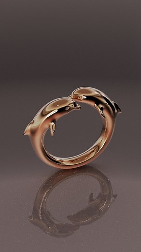 RhinoArtisan by 2Shapes on Instagram: "Designing a Dolphin-Shaped Ring with SubD #shorts | 3D Jewelry Design In this video, I’ll design a unique dolphin-shaped ring with two elegant dolphin heads at each end, using SubD modeling in RhinoArtisan. Watch as I sculpt smooth, organic curves for lifelike detail, perfect for 3D jewelry designers exploring SubD tools for fluid and intricate designs! 📌 What do you think of this dolphin ring design? Share your thoughts in the comments! 📌 Subscribe for m