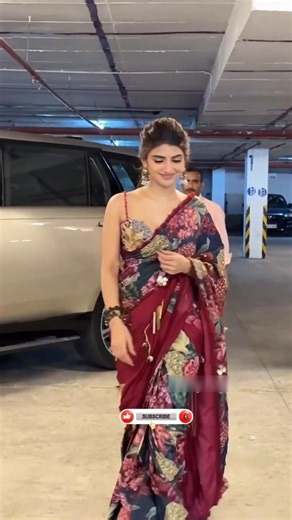 Sreeleela Exclusive ₹87,000 COLACORBETT Saree by Rishi & Vibhuti#sreeleela #fashionstyle #shorts#new