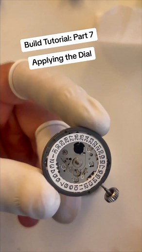Build Tutorial Part 7 of 15. Link in bio for more info & resources #watchlife #watchtiktok #automaticwatches #selko #rolex #grandseiko #aliexpress #nh35 #nh35movement #quality #vookum #diamonddistrict #nyc #watchflipping #fastflips #nh35a #watchmaking