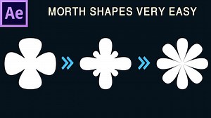 How to make morph shapes in After Effects - simple method - 141