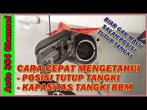 A Quick Way to Find the Fuel Cap Position and Fuel Tank Capacity of the Sigra-Calya