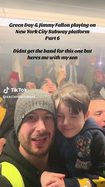 Subway Performance by Green Day and Jimmy Fallon in NYC