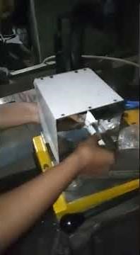 Box Riveting with Semi Hollow Rivet | Precision Industrial Riveting Machine | Hammer Knock