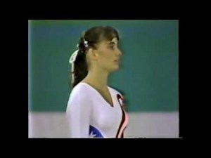 Tracee TALAVERA (USA) vault - 1984 Olympics Los Angeles EF