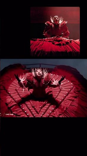 Lady Gaga performaning abracadabra live at Coachella 2025