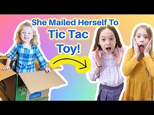 We Mailed Ourselves To Tic Tac Toy!