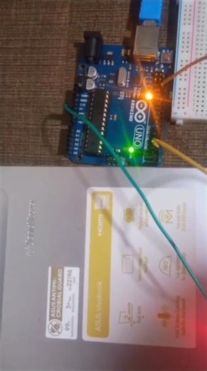 LED Control Using Push Button Arduino