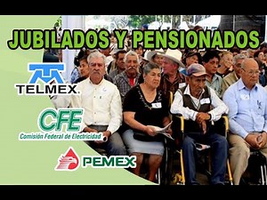 RETIREES AND PENSIONERS OF #PEMEX, #CFE AND #TELMEX