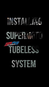 Supermoto wheel getting fitted with our CWC Airtight System! 🛠️ The Airtight System features a vulcanized rubber layer reinforced with a protective plain weave carbon fiber cloth for ultimate durability and performance. 💪What’s your preference: tubes or a tubeless wheel setup? #SmProWheels #SmProPlatinum #Supermoto | SmPro Wheels