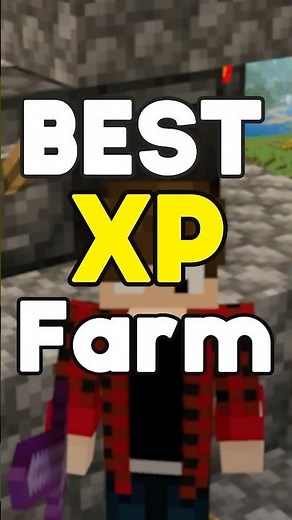 BEST Mob XP Farm Minecraft Bedrock 1.21 (2025) (no spawner) #1upmc #minecraft #mctutorial