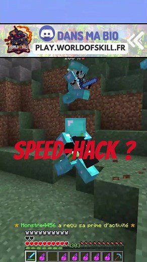 J'AI FAIL MA TRAP ILLÉGALE SUR MON SERVEUR MINECRAFT PVP FACTION ! 🎮 Rejoins les serveurs avec le lien en bio tiktok ! #minecraft #minecraftfr #serveurminecraft