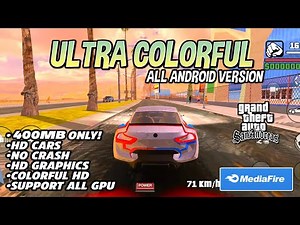 Ultra Colorful Graphics Modpack for GTA San Andreas | Supports All Android GPUs ✓