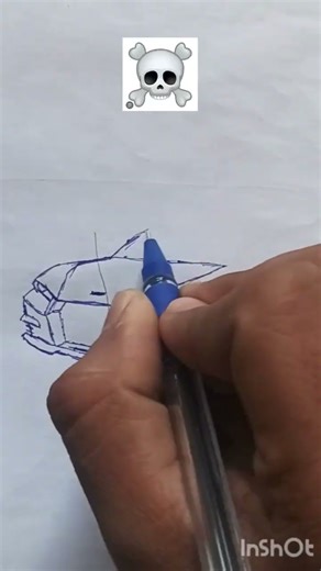 drawing of car #art__master093 #art #drawing #car #shorts #video