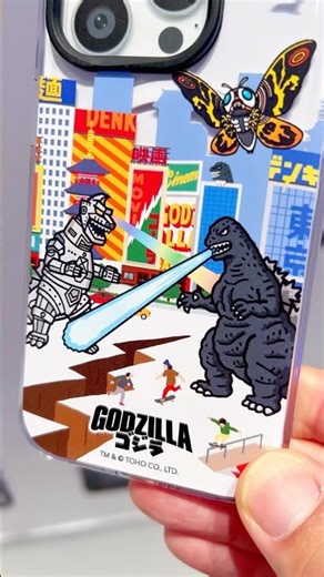 STRONGEST Godzilla Phone Case? Can It Survive Godzilla’s Stomp? 😱 #iphone #phonecase #shorts