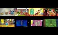 Mix of 8 videos from youtube : Cbeebies Shows mashup 4th one credits