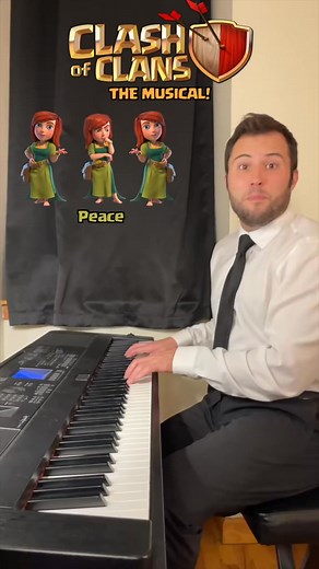 Here’s what Clash of Clans: The Musical would be like—just as frantic, fun, and ridiculous as the game itself. #CLASHOFCLANS #musical #funnysong | Brandon Lambert