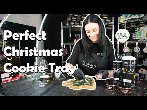 Christmas Tree Resin Tray: A Festive DIY