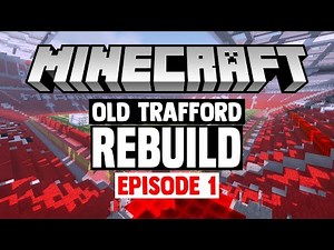 [REBUILD] Minecraft Stadium Builds: Old Trafford [1] Pitch