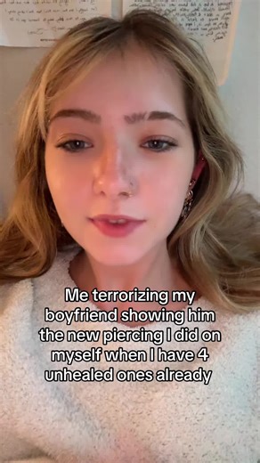 Did 5 piercings in 2 days oops #dontdothis #donottry #piercing #earpieceings #gata