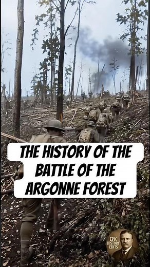 The History of the Battle of the Argonne Forest. #america #war #honor #battle #history