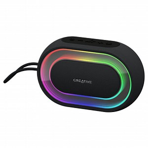 Creative Halo Portable Bluetooth Speaker with Programmable Lightshow
