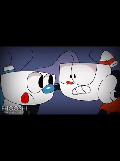 Cala Maria Eats Cuphead pt 2 #shorts 😂