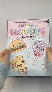 93K views · 1.8K reactions | Kawaii Snacks Blind Bag Paper DIY #kawaiicraft #blindbagpaper #papersquishy | HiHi Paperdiy | Facebook