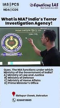 What is NIA? | India’s Most Powerful Investigation Agency!