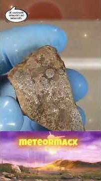 uncovering chondrules in a Raw Meteorite from the UK Countryside