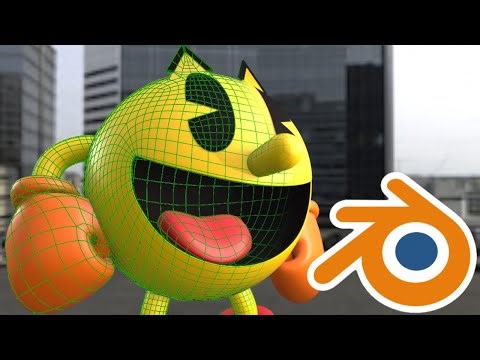 PAC-MAN Animation Rig Test | BLENDER 4.2