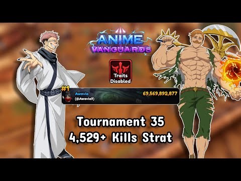 [Traits] Tournament 49 69.5B+ Dmg Initial Strat | Anime Vanguards